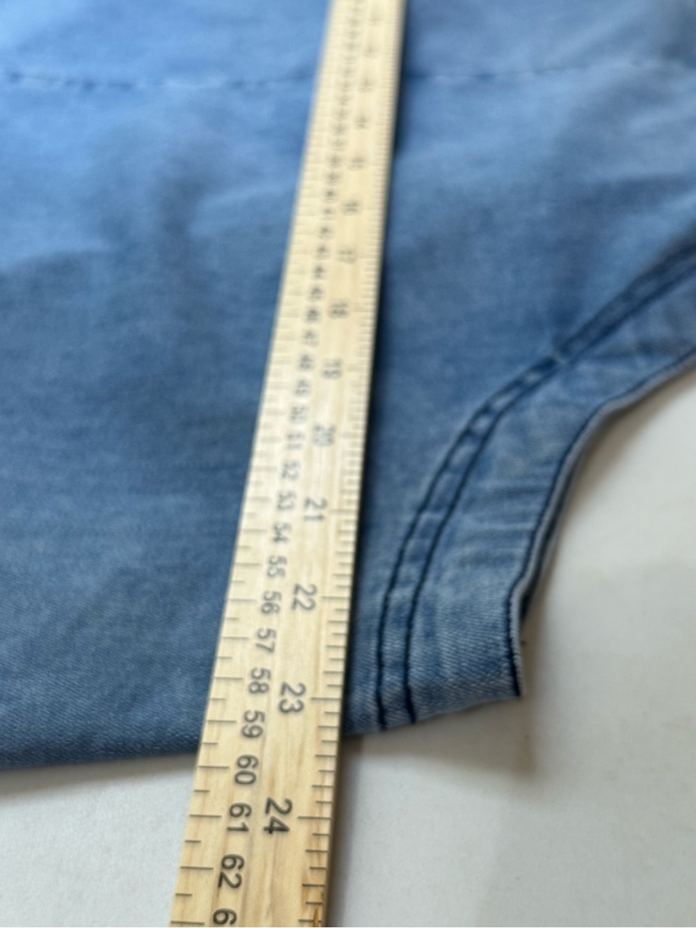 Denim Overall Dress - Blue - Picture 9 of 12